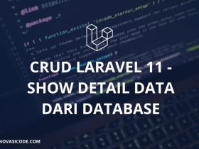 CRUD Laravel 11 - Show Detail Data dari Database