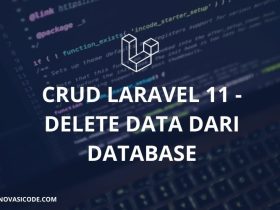 CRUD Laravel 11 – Delete Data dari Database