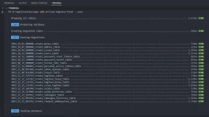 Menjalankan migrations - Inovasicode.com