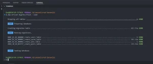 Manambahkan data dummy menggunakan seeders - Inovasicode.com