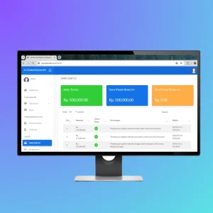 Tampilan saldo sekolah - Inovasicode.com