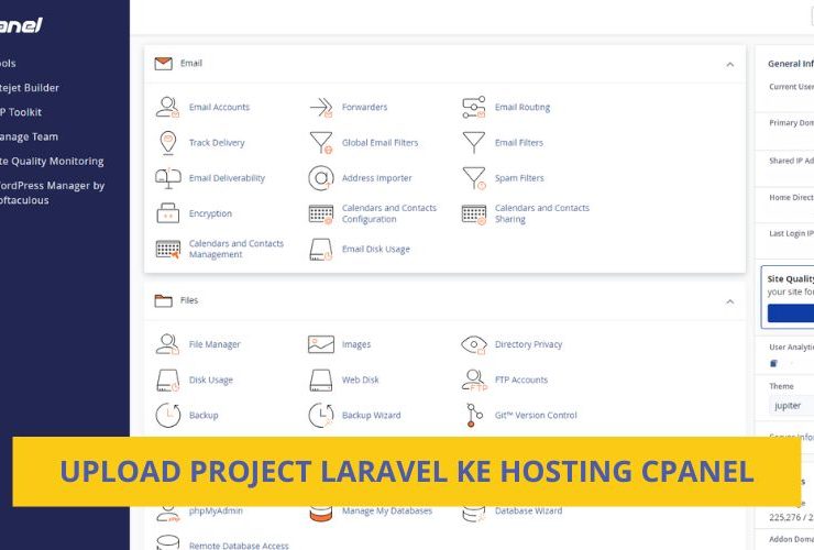 Upload Project Laravel Ke Hosting Cpanel - Inovasicode.com