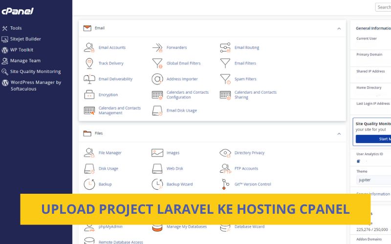 Upload Project Laravel Ke Hosting Cpanel - Inovasicode.com
