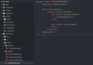 Mengintegrasikan Template Admin di Laravel - Inovasicode.com